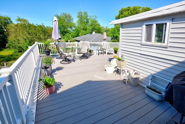 14 Lyndhurst Rd, Marmora, NJ 08223 - view of deck