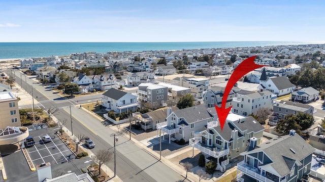 138 8th St, Avalon, NJ 08202 - aerial view of residential area with a large body of water