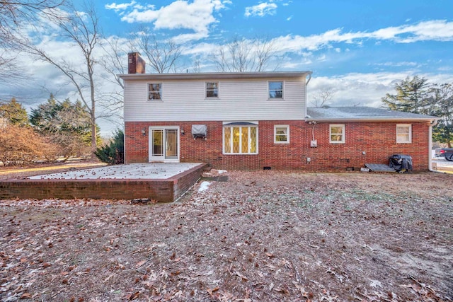 view of rear view of property