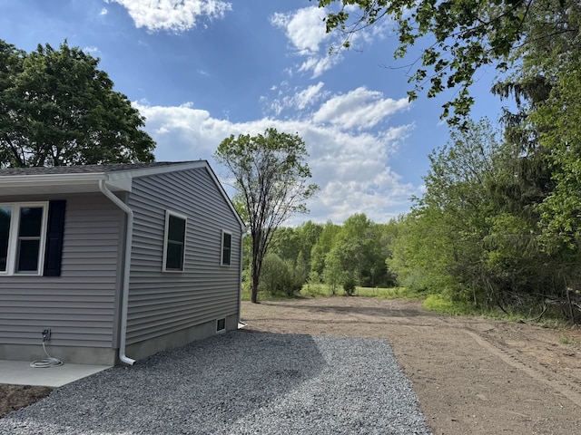 view of property exterior