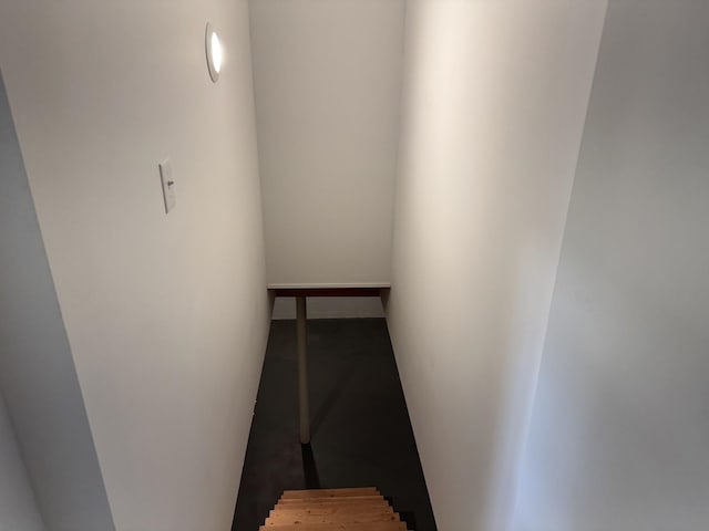view of staircase