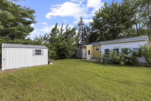 112 Oakdale Ave, Villas, NJ 08251 - view of yard with a storage shed