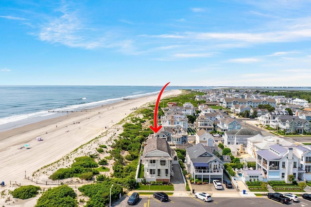 1 108th St, Stone Harbor, NJ 08247 - aerial perspective of suburban area with extended coastline