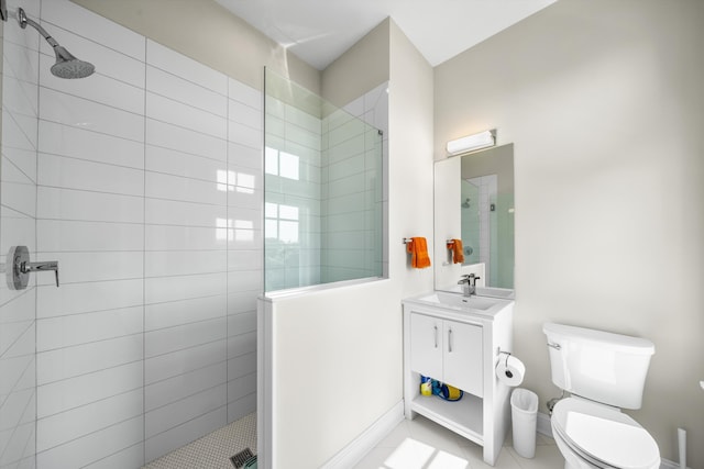 1 108th St, Stone Harbor, NJ 08247 - full bath featuring walk in shower, vanity, and tile patterned flooring