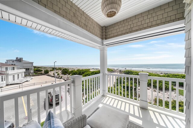 1 108th St, Stone Harbor, NJ 08247 - balcony featuring a water view