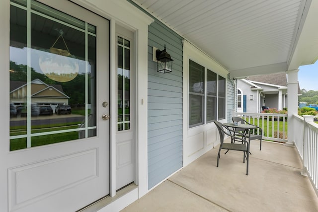 19 Canterbury Way, Cape May Court House, NJ 08210 - balcony with covered porch