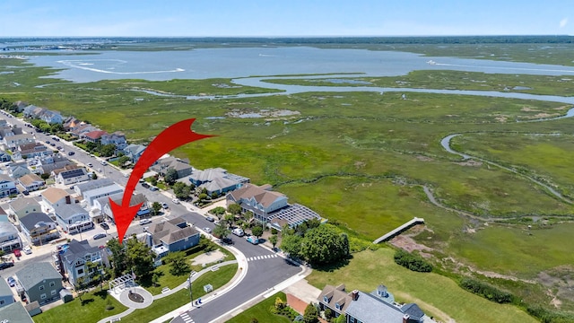 129 W Hollywood Ave, Wildwood Crest, NJ 08260 - view of property location featuring a large body of water and nearby suburban area