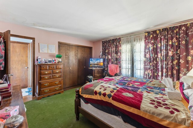 129 W Hollywood Ave, Wildwood Crest, NJ 08260 - bedroom featuring a closet and carpet