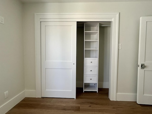 view of closet