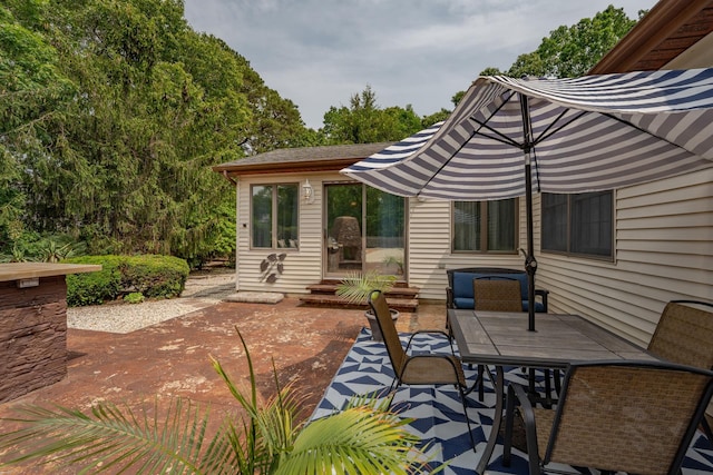 5 Edwards Ter, Seaville, NJ 08230 - view of patio / terrace featuring outdoor dining area