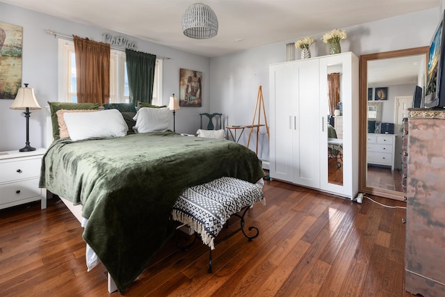222 E 2nd Ave, North Wildwood, NJ 08260 - bedroom featuring dark wood-style flooring