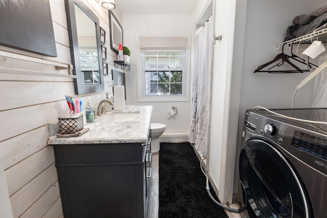 222 E 2nd Ave, North Wildwood, NJ 08260 - laundry room featuring washer / dryer and carpet flooring