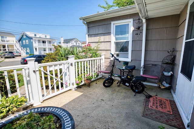 222 E 2nd Ave, North Wildwood, NJ 08260 - view of patio / terrace featuring a residential view