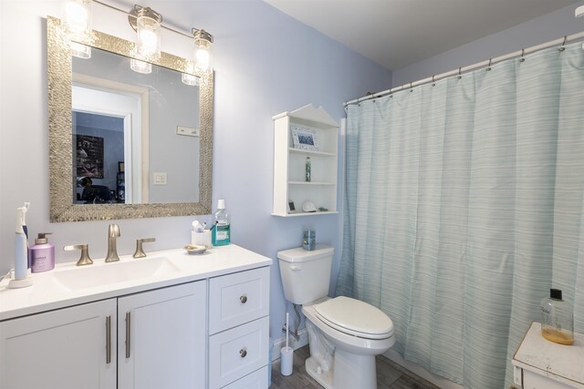 151 Stimpson Ln, West Cape May, NJ 08204 - bathroom with vanity and toilet