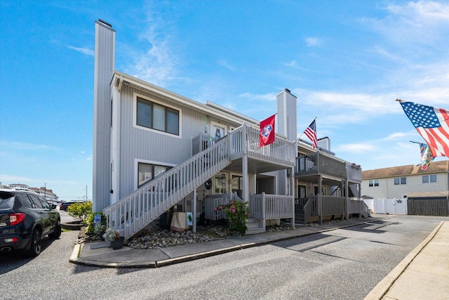 280 79th St Unit 2, Avalon, NJ 08202 - view of property featuring stairway