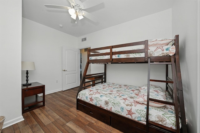 305 E Bennett Ave Unit A, Wildwood, NJ 08260 - bedroom featuring dark wood-style flooring
