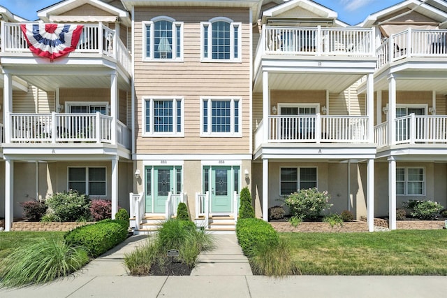 305 E Bennett Ave Unit A, Wildwood, NJ 08260 - view of property with stucco siding