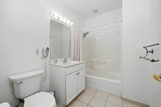 305 E Bennett Ave Unit A, Wildwood, NJ 08260 - full bath featuring tile patterned flooring, vanity, and shower / bathtub combination with curtain