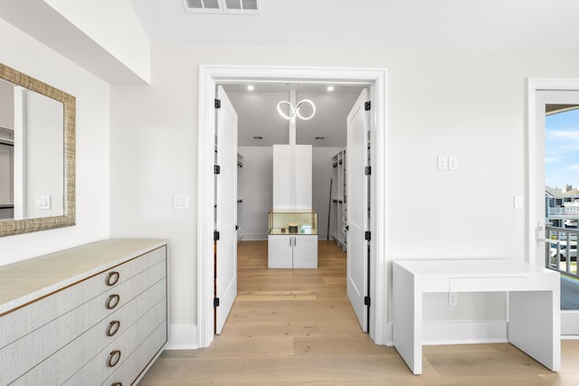 242 83rd St, Stone Harbor, NJ 08247 - hall with light wood-type flooring
