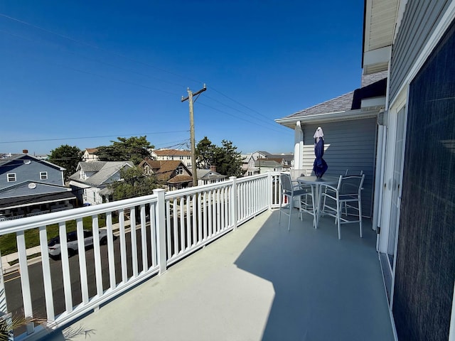 407 W Andrews Ave Unit 200, Wildwood, NJ 08260 - view of patio / terrace featuring a residential view and a balcony