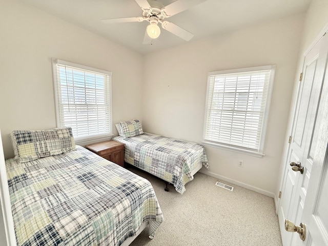367 21st St, Avalon, NJ 08202 - bedroom with carpet and ceiling fan