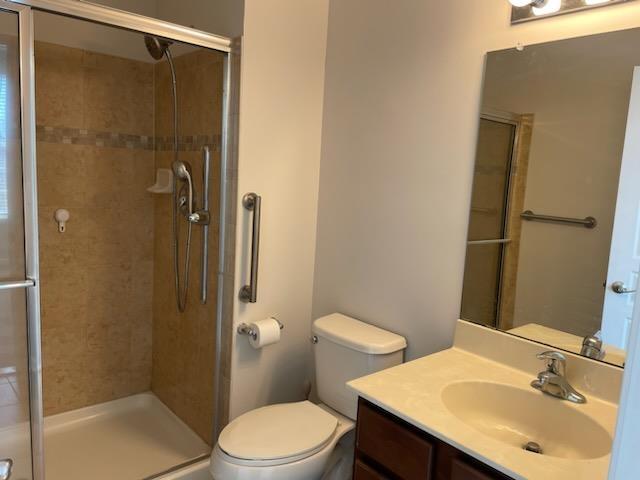 29 Falkirk Dr, Rio Grande, NJ 08242 - full bathroom featuring a shower stall, vanity, and toilet