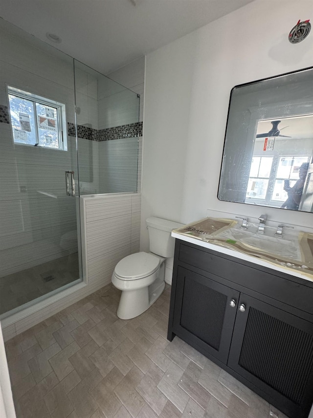 281 7th St, Avalon, NJ 08202 - bathroom featuring vanity and a stall shower