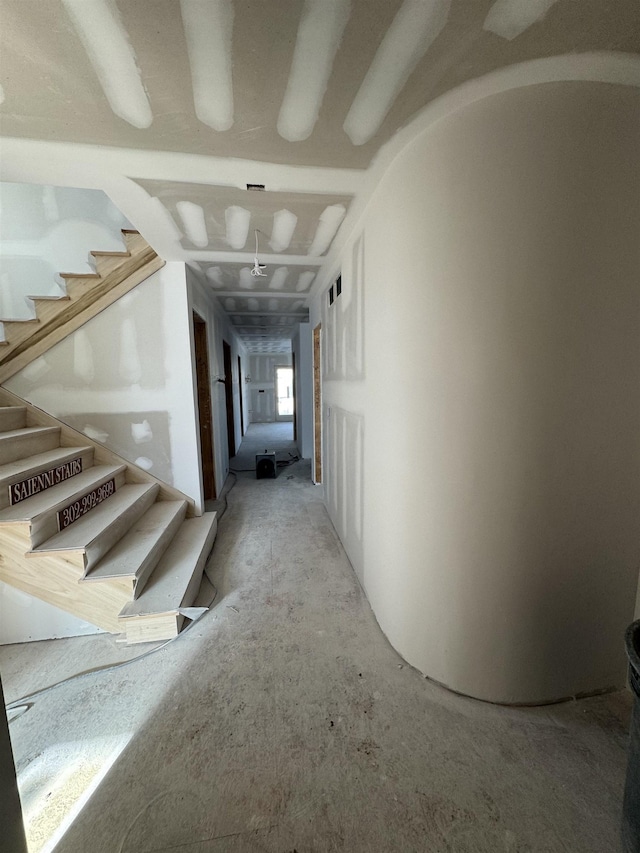 281 7th St, Avalon, NJ 08202 - hallway with stairway