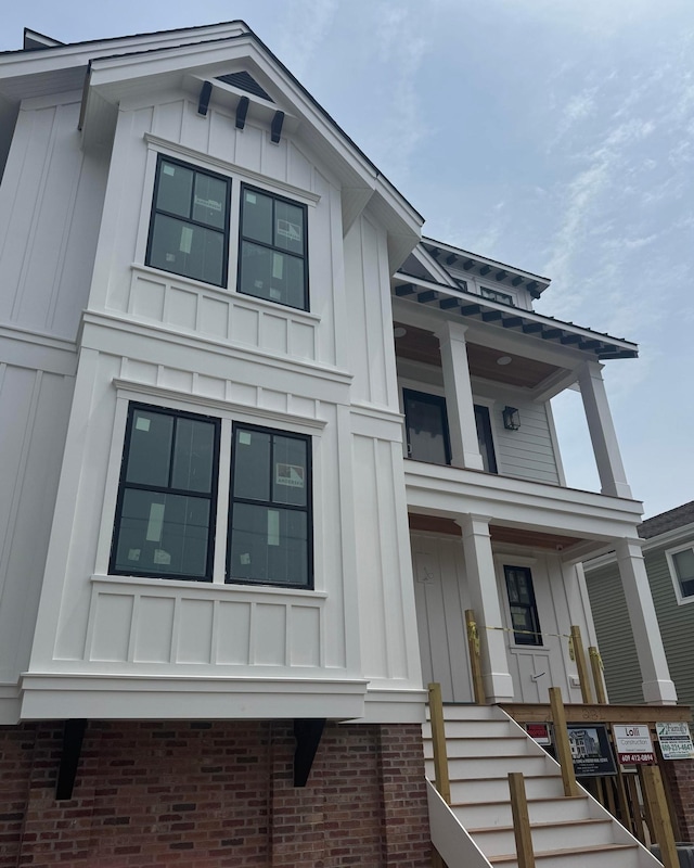281 7th St, Avalon, NJ 08202 - view of front of property featuring board and batten siding