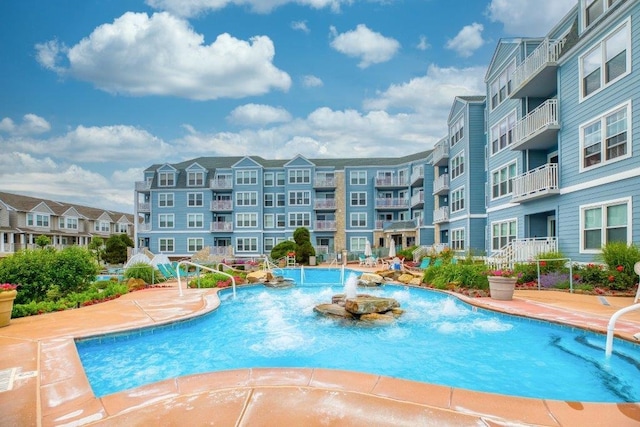 view of pool
