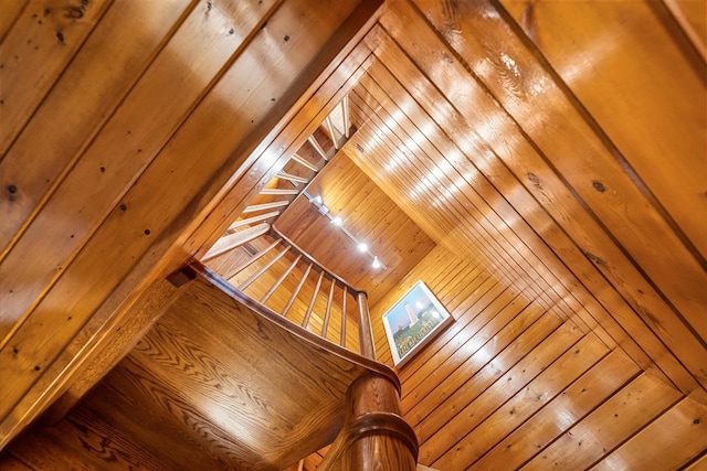 304 Alexander Ave, Cape May Point, NJ 08212 - detailed view of wood ceiling