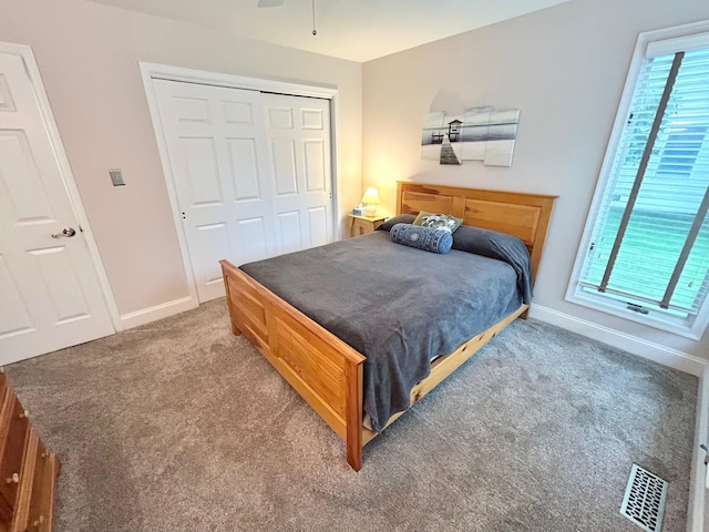 46 Summer Cir, North Cape May, NJ 08204 - carpeted bedroom featuring a closet and baseboards