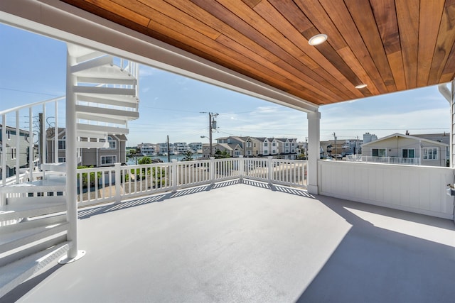 599 22nd St Unit 599, Avalon, NJ 08202 - view of patio with a residential view