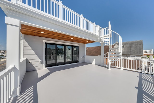 599 22nd St Unit 599, Avalon, NJ 08202 - patio / terrace featuring a patio area and stairs