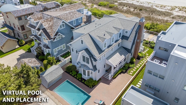 73 E 25th St, Avalon, NJ 08202 - aerial perspective of suburban area