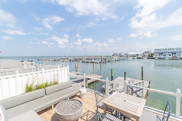 328 83rd St, Stone Harbor, NJ 08247 - dock featuring a water view