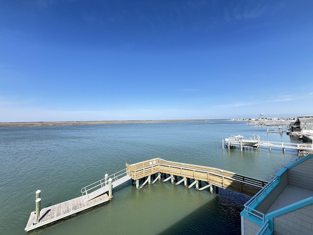 9400 Roberts Ave Unit 302, Sea Isle City, NJ 08243 - view of dock featuring a water view