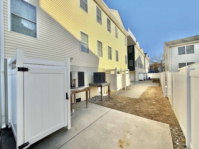 exterior space with a patio