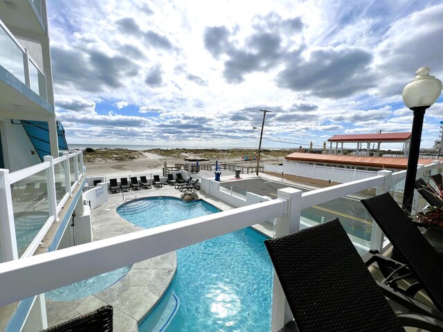 9103 Atlantic Ave Unit 413, Wildwood Crest, NJ 08260 - view of pool