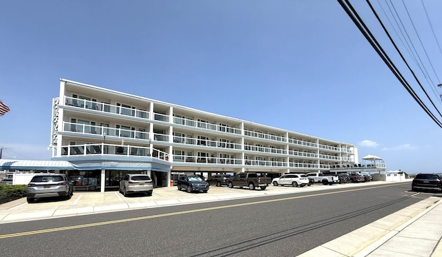 9103 Atlantic Ave Unit 413, Wildwood Crest, NJ 08260 - view of building exterior featuring covered parking