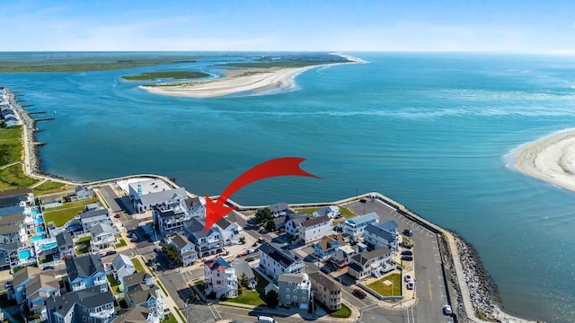 3 Mace Ave Unit A, North Wildwood, NJ 08260 - aerial view of property and surrounding area with expansive coastline