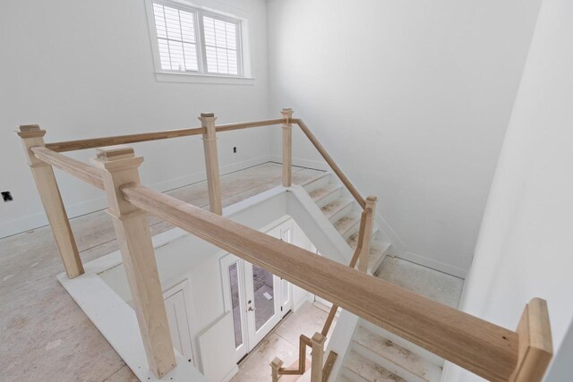 3 Mace Ave Unit A, North Wildwood, NJ 08260 - stairs featuring baseboards