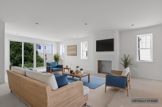 3 Mace Ave Unit A, North Wildwood, NJ 08260 - living room with healthy amount of natural light