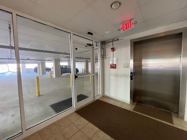 view of community lobby