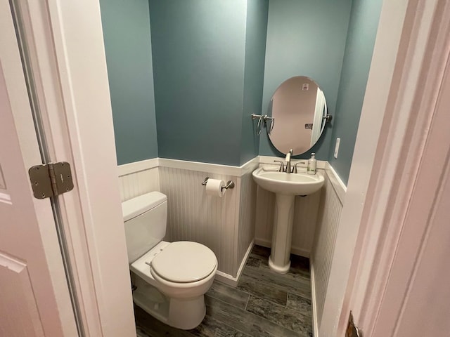 bathroom with toilet