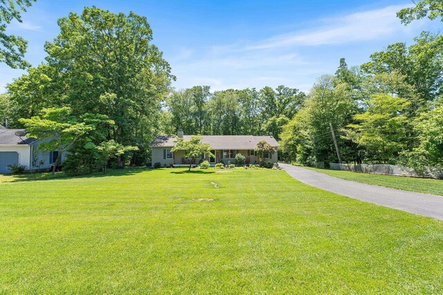 1431 Burleigh Rd, Green Creek, NJ 08210 - single story home featuring a front lawn