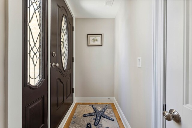 2025 Dune Dr Unit 2025, Avalon, NJ 08202 - foyer featuring light wood-type flooring and baseboards