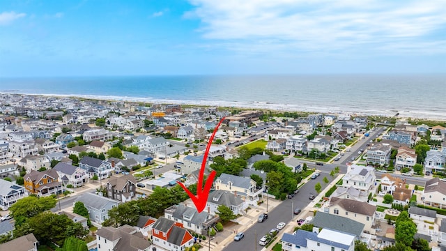 55 W 22nd St, Avalon, NJ 08202 - aerial view of property and surrounding area featuring nearby suburban area and a nearby body of water