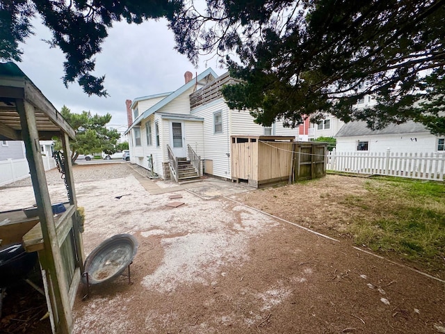 55 W 22nd St, Avalon, NJ 08202 - rear view of house with entry steps
