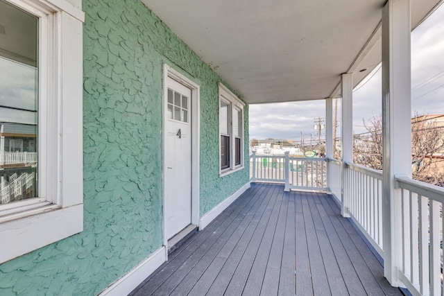 222 E Burk Ave Unit 4, Wildwood, NJ 08260 - view of wooden terrace